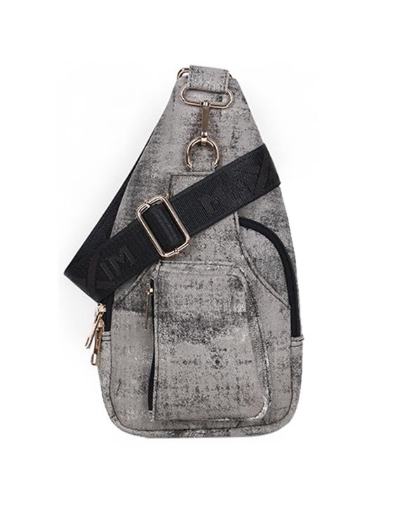 men grey canvas solid utility bag - 21742874 - Zoom Image - 0
