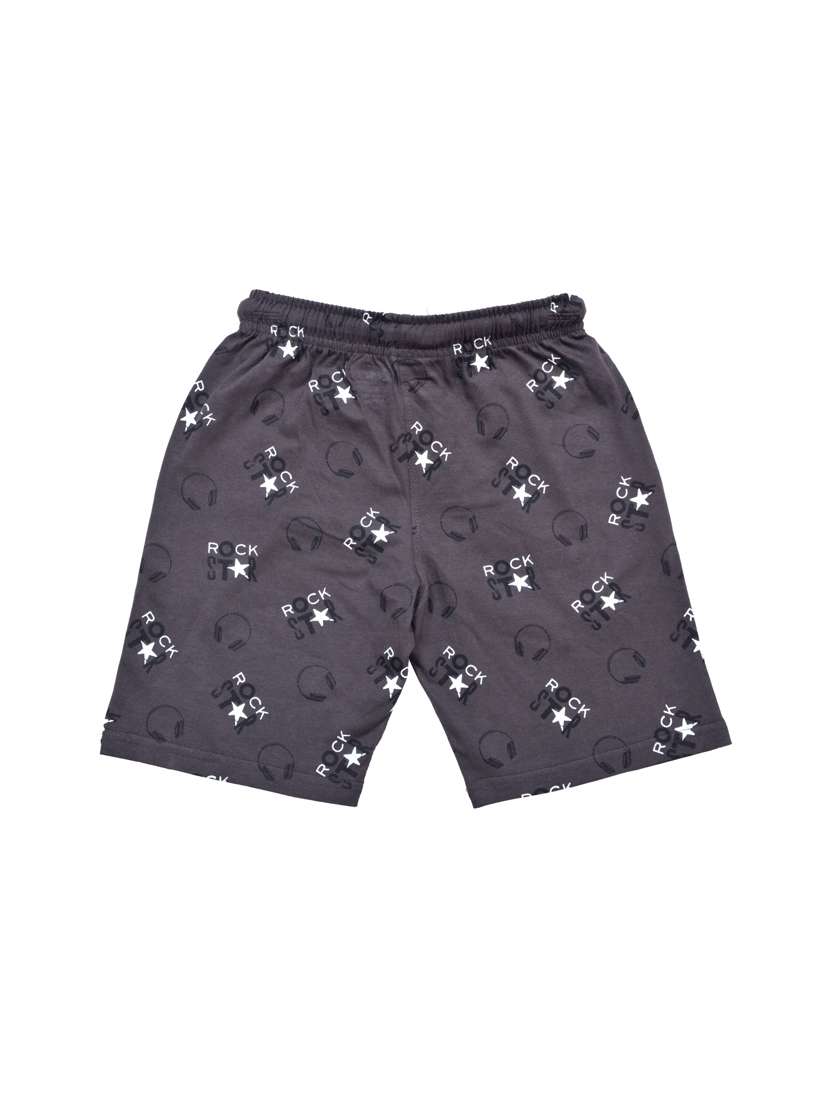 boys printed mid rise shorts - 21743103 -  Standard Image - 1