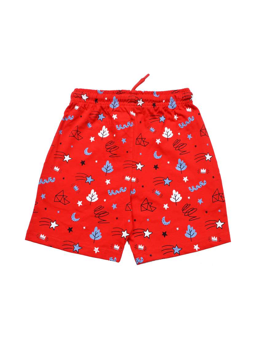 girls printed mid rise shorts - 21743165 -  Standard Image - 1