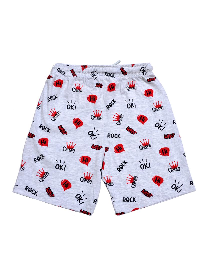 girls printed mid rise shorts - 21743170 -  Standard Image - 1