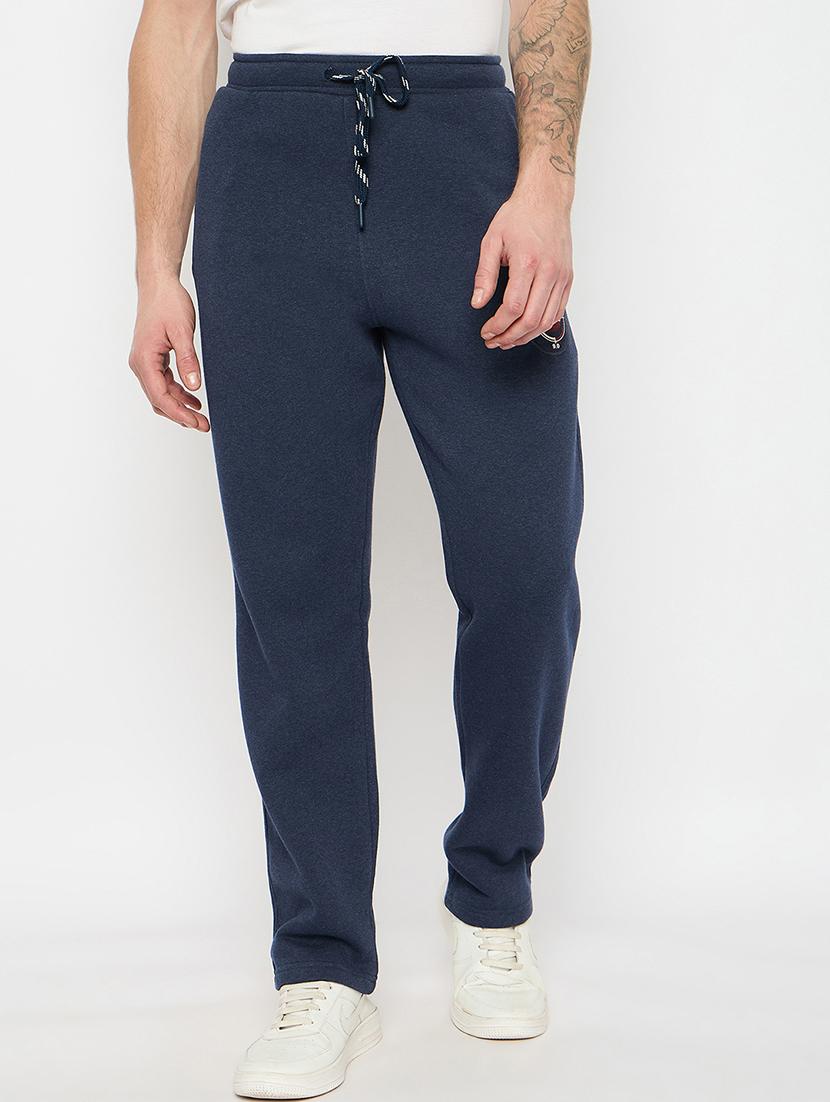 men solid mid rise track pant - 21743303 - Zoom Image - 0