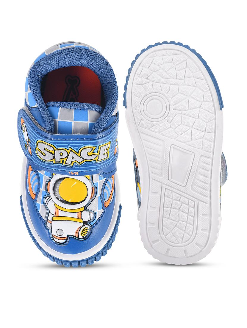 kids printed velcro sneaker - 21743509 - Standard Image - 4