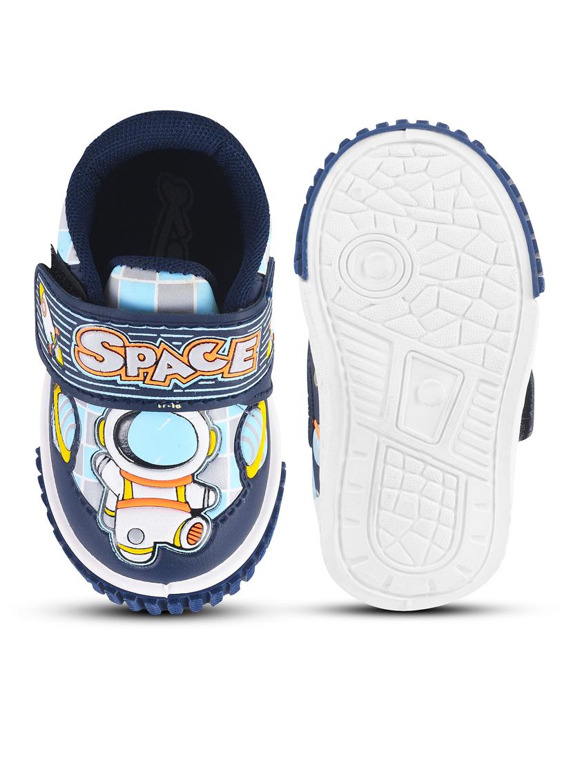 kids printed velcro sneaker - 21743511 - Standard Image - 4