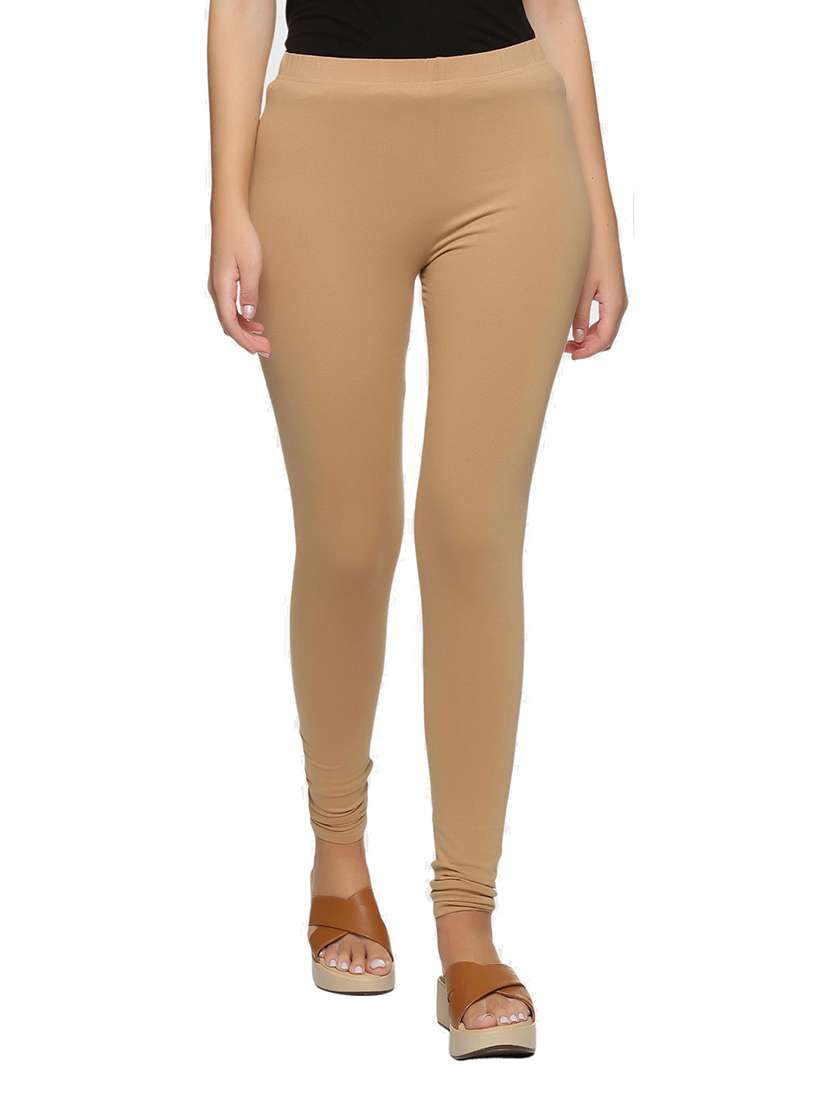 women pack of 2 solid leggings - 21743673 -  Standard Image - 4