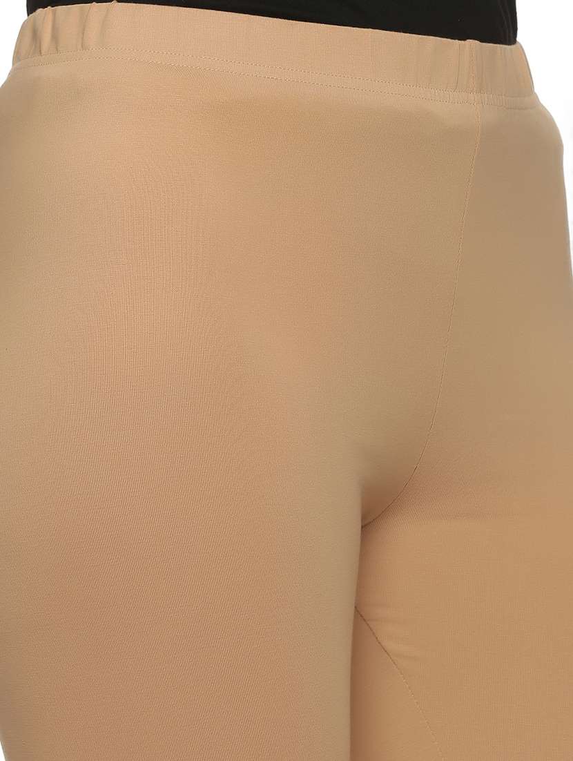 women pack of 2 solid leggings - 21743673 -  Standard Image - 6