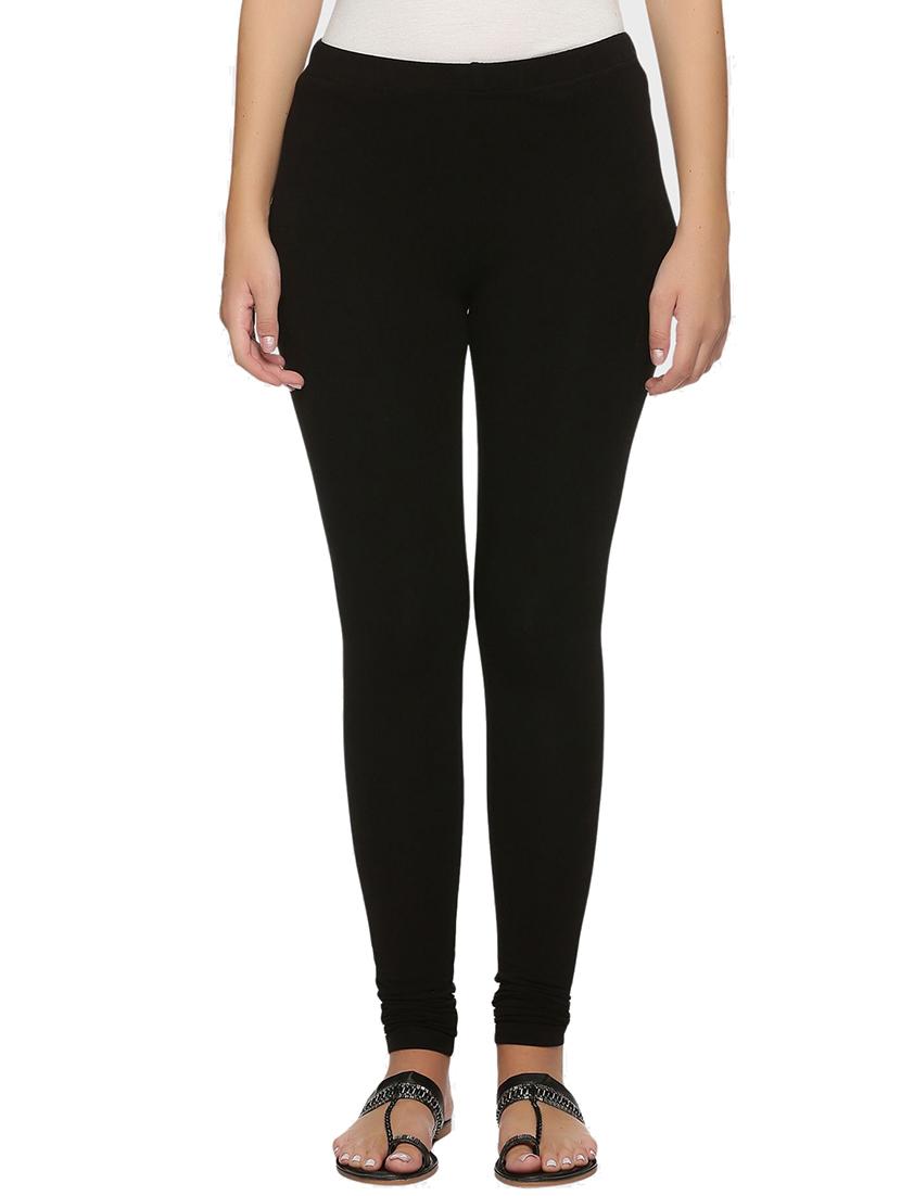 women pack of 2 solid leggings - 21743674 -  Standard Image - 1
