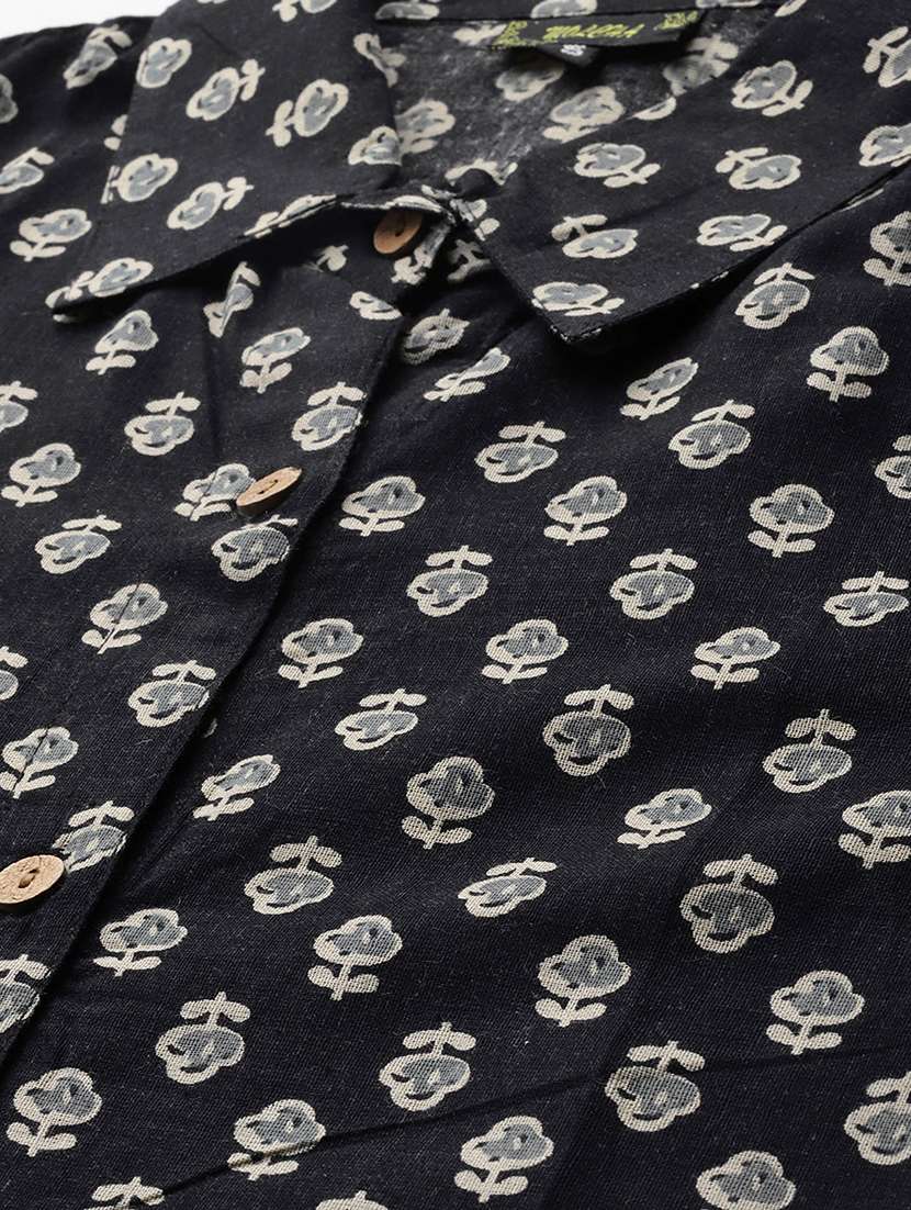 women printed short aleeve shirt - 21743726 -  Standard Image - 4
