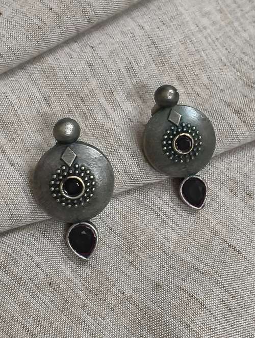 women silver brass drop earrings - 21743739 -  Standard Image - 0