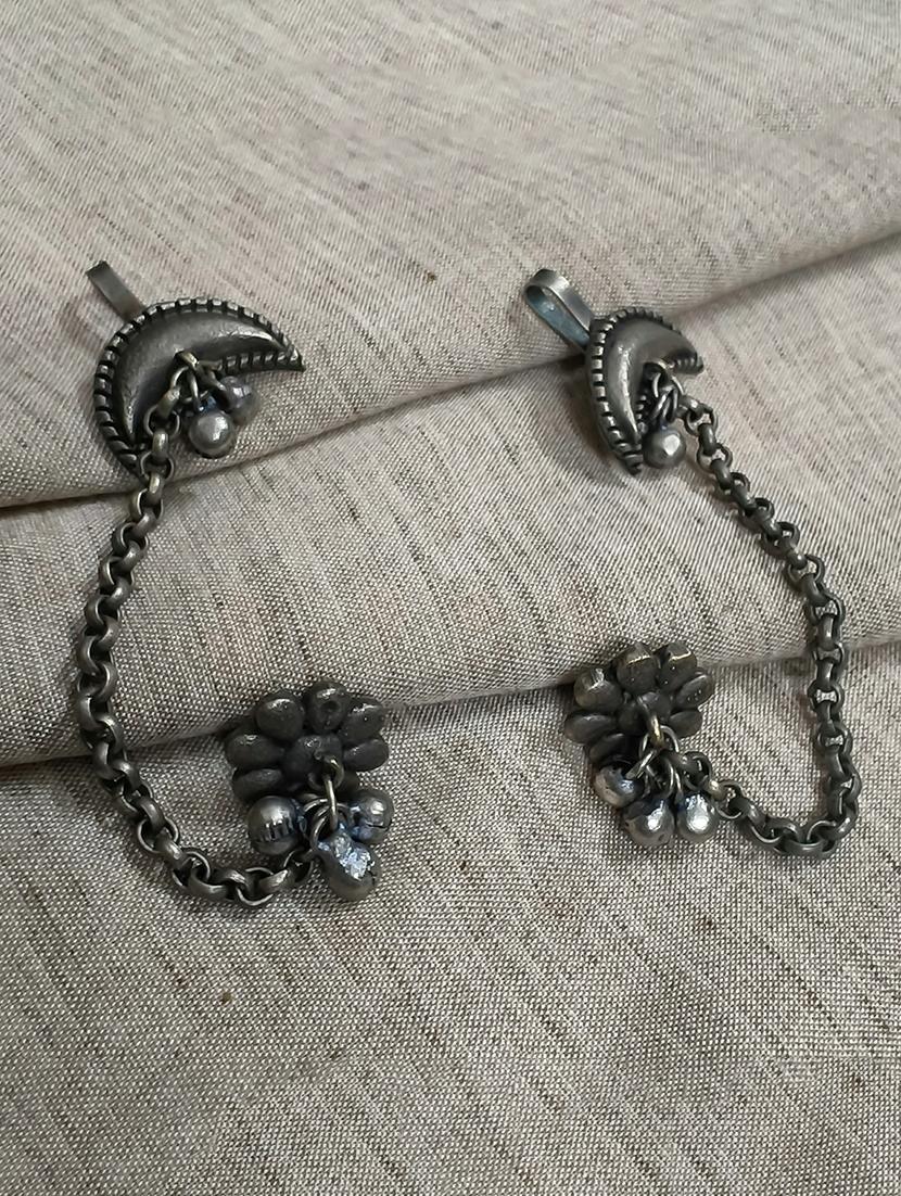 women silver brass earcuff earring - 21743765 - Zoom Image - 0