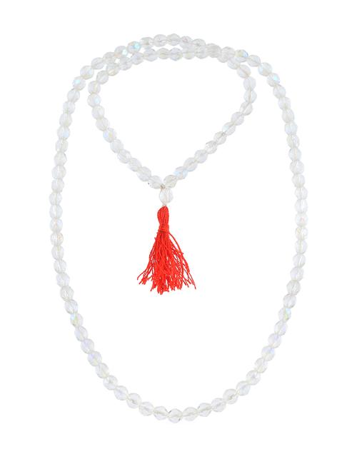 women white crystal chain necklace - 21743911 - Standard Image - 0