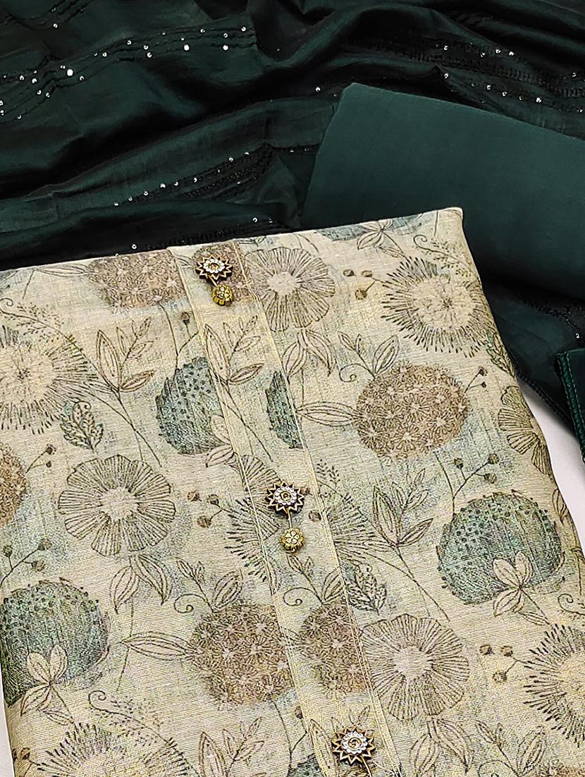 women printed unstitched suit set with dupatta - 21744076 -  Standard Image - 1