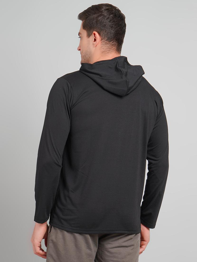 men long sleeves solid plain t-shirt - 21744263 - Standard Image - 1