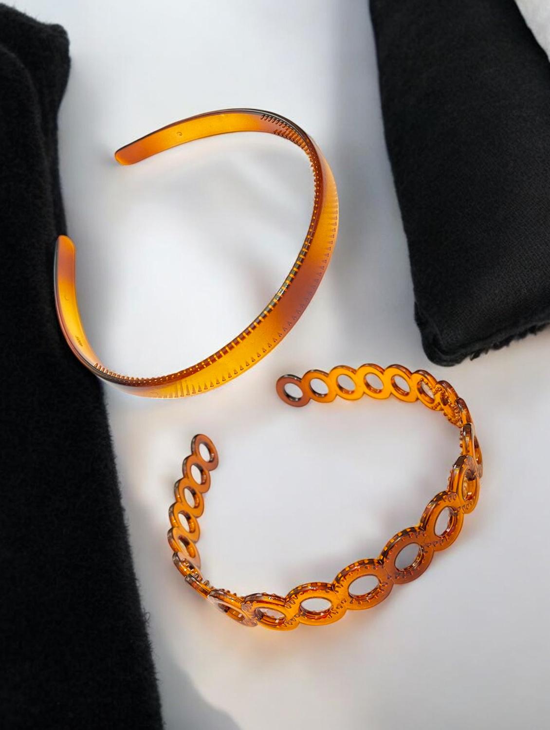 women solid plastic hairband combo - 21745408 - Standard Image - 1