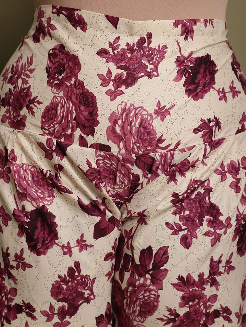 women printed plus size kurta salwar with dupatta set - 21745730 -  Standard Image - 4