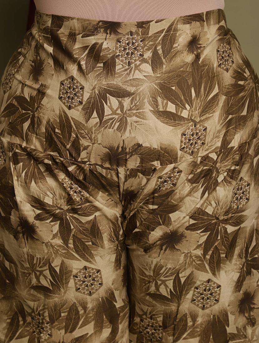 women printed plus size kurta salwar with dupatta set - 21745735 -  Standard Image - 4