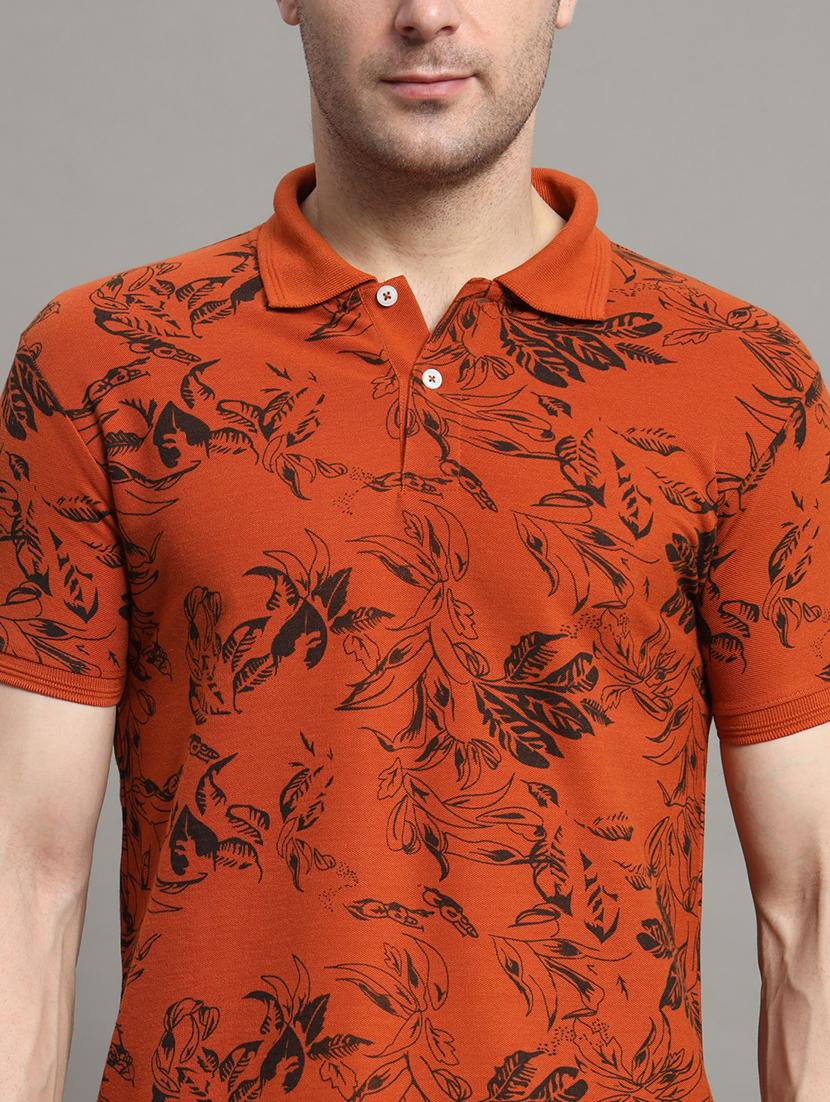 men short sleeves printed polo t-shirt - 21745836 - Standard Image - 4