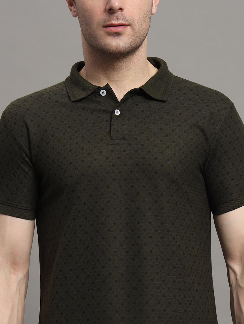 men short sleeves printed polo t-shirt - 21745848 - Standard Image - 4