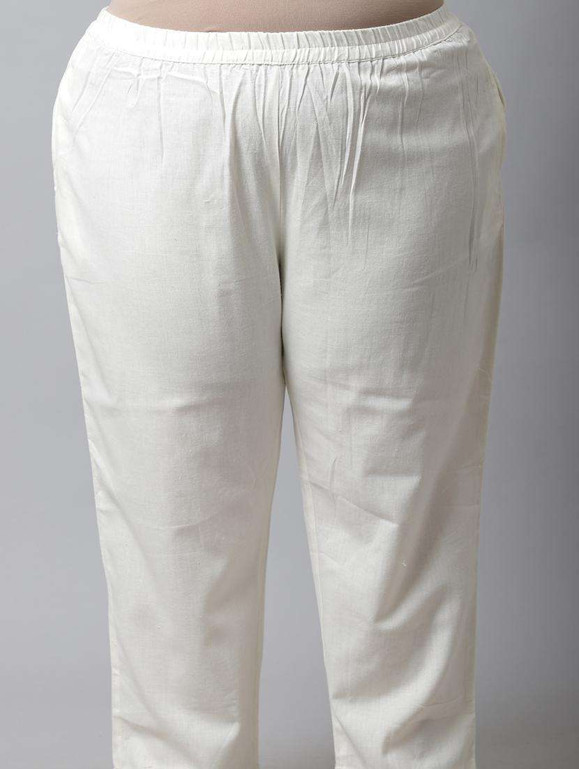 women plus size three quarter sleeve kurta pant with dupatta set - 21745864 -  Standard Image - 4