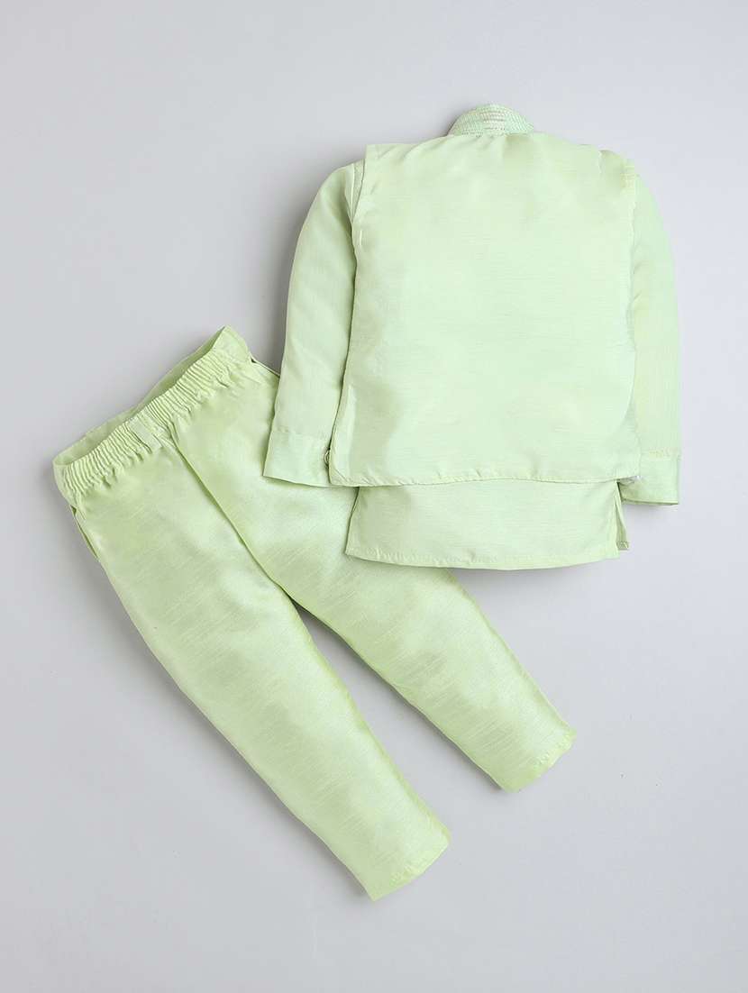 boys sequin work sherwani with jacket - 21745929 -  Standard Image - 1