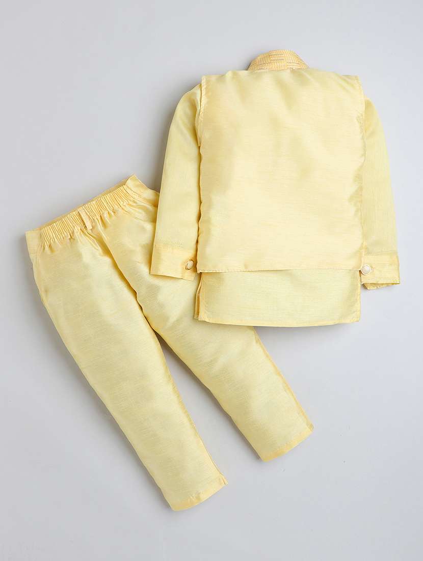 boys sequin work sherwani with jacket - 21745931 -  Standard Image - 1