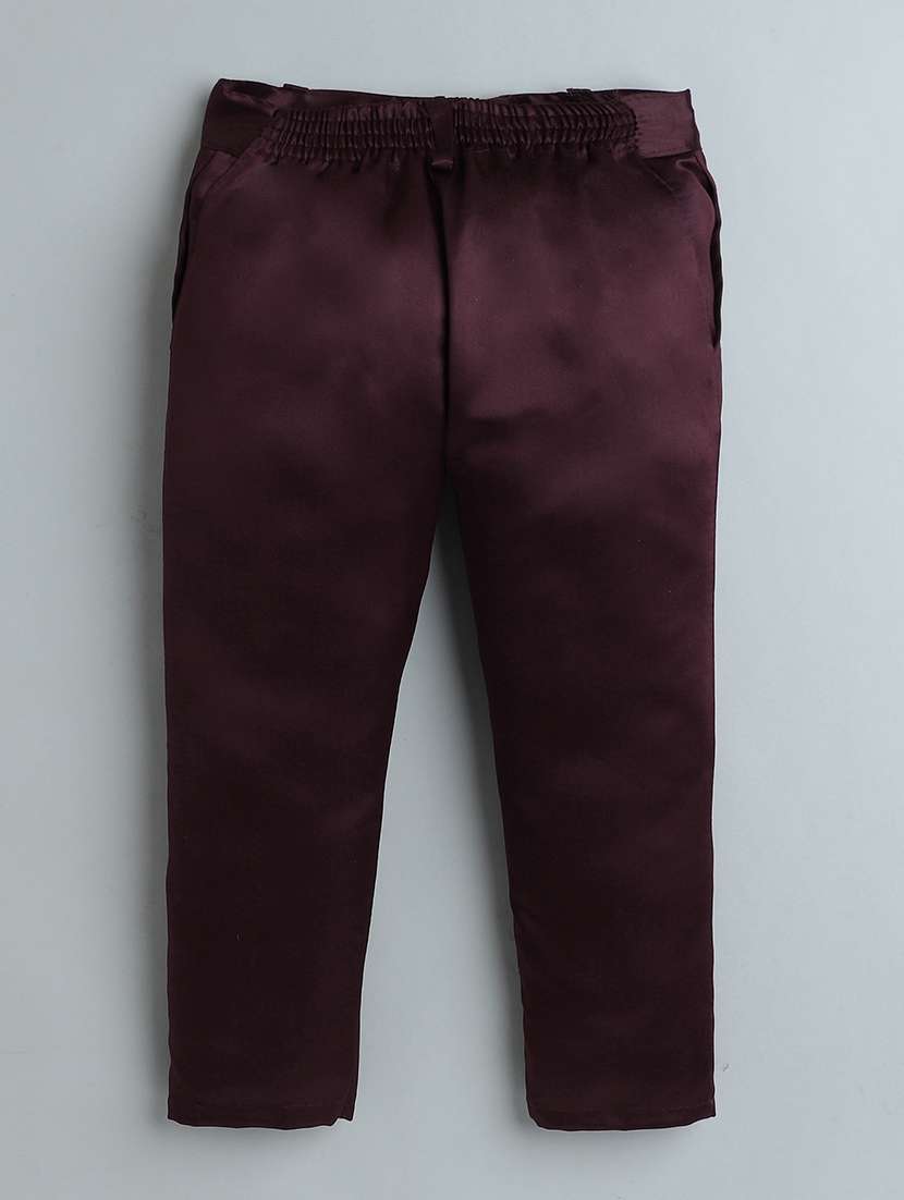 boys self design sherwani with jacket - 21745940 -  Standard Image - 4