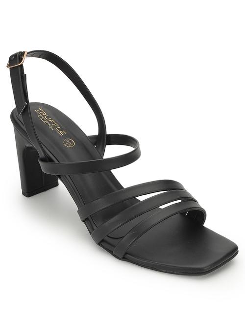 women solid back strap sandal - 21745961 -  Standard Image - 0