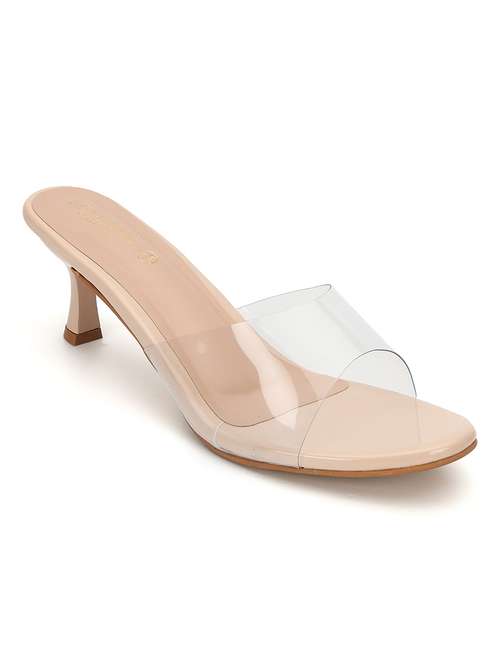 women transparent slip on sandal - 21745975 -  Standard Image - 0