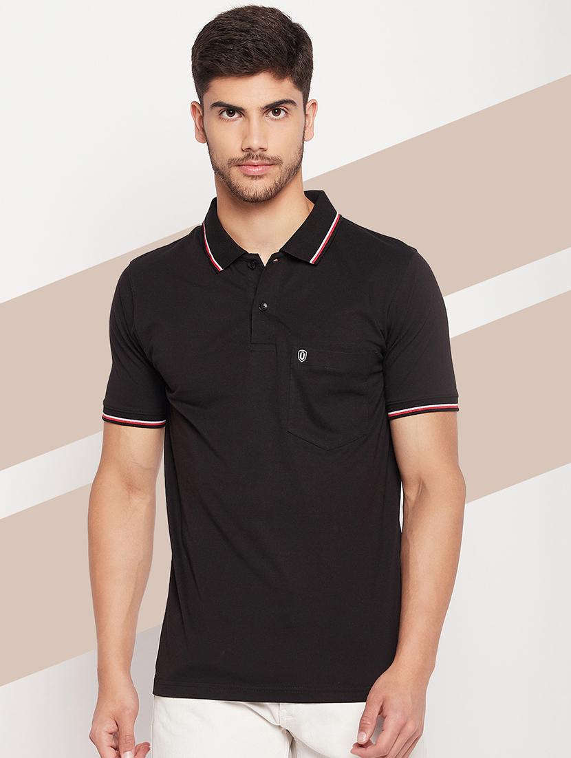 men short sleeves plain polo t-shirt - 21745994 - Zoom Image - 0