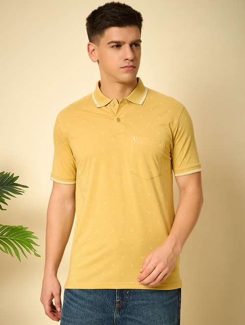 men short sleeves printed polo t-shirt - 21746020 -  Standard Image - 0