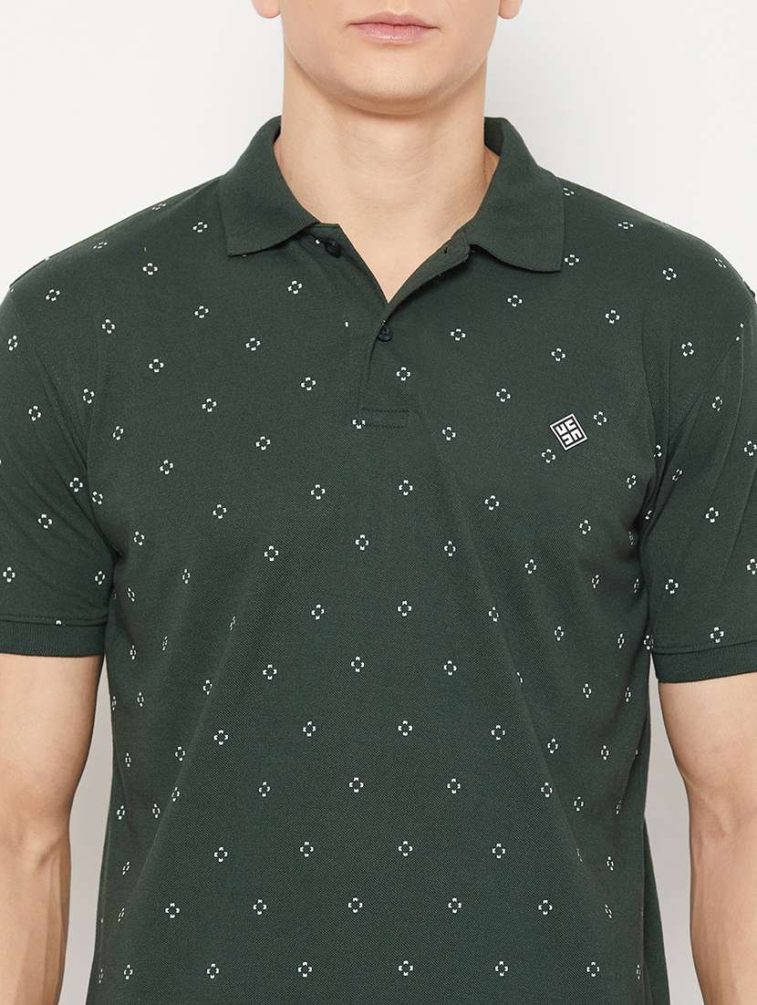 men short sleeves printed polo t-shirt - 21746066 - Standard Image - 4