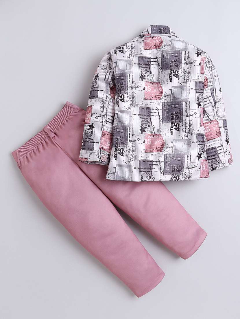 boys printed two piece suit set - 21746337 -  Standard Image - 1