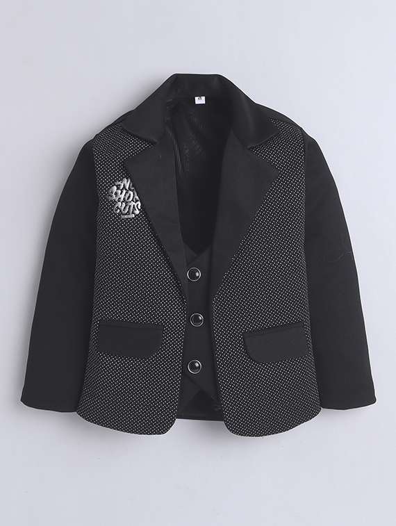 boys self design three piece suit set - 21746352 -  Standard Image - 1