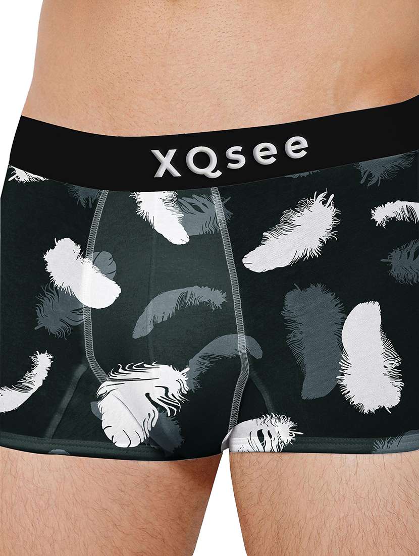 men green printed trunks  - 21746477 -  Standard Image - 4