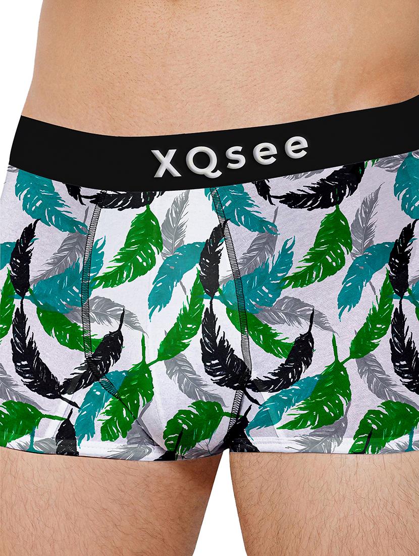 men green printed trunks - 21746478 - Standard Image - 4