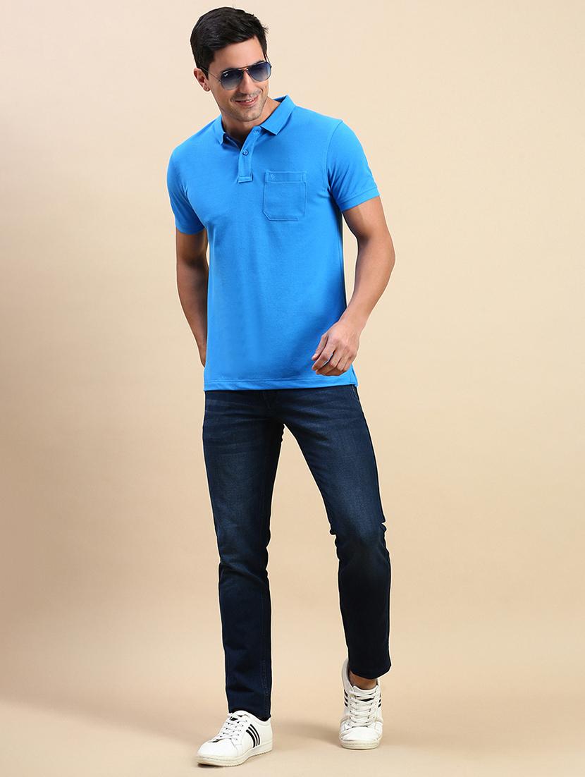 men mid rise washed slim fit jeans - 21746578 - Standard Image - 4