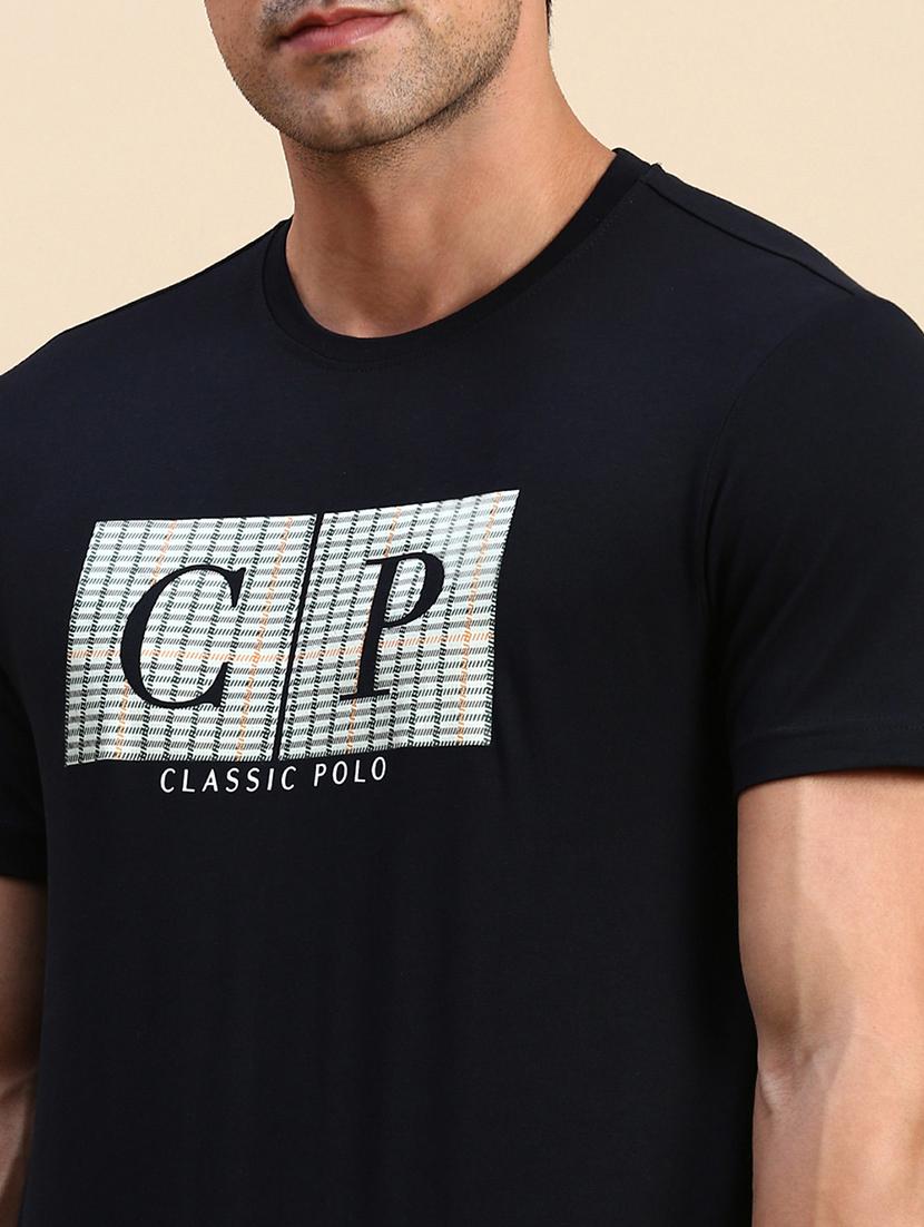 men printed round neck t-shirt - 21746587 - Standard Image - 4