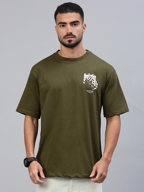 men short sleeves front & back print t-shirt - 21746629 -  Standard Image - 0
