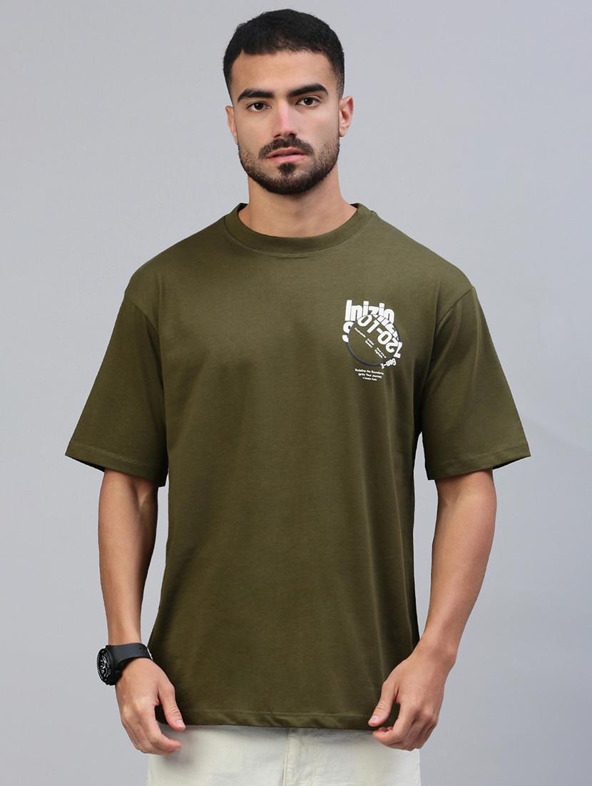 men short sleeves front & back print t-shirt - 21746629 -  Zoom Image - 0