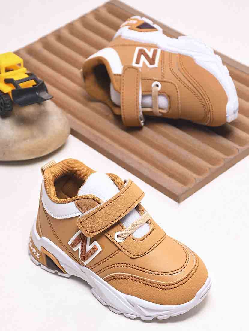 kids solid velcro shoes - 21746909 -  Standard Image - 1