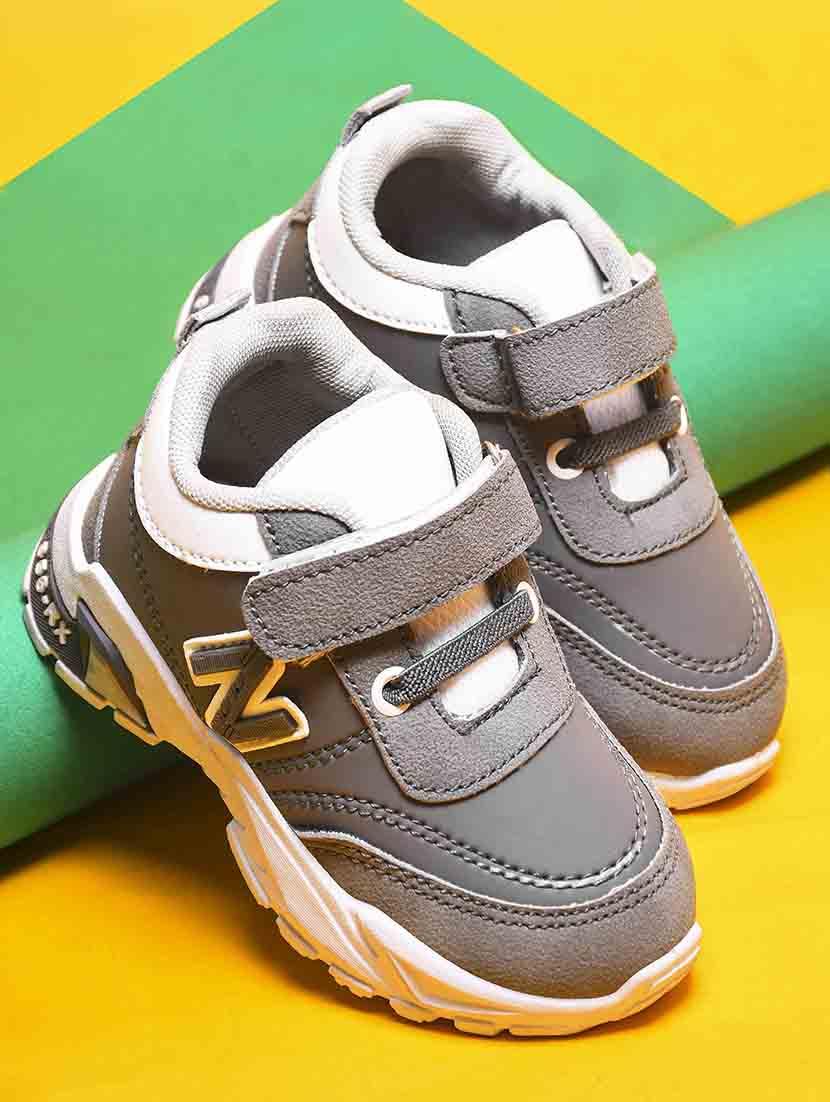 kids solid velcro shoes - 21746911 -  Standard Image - 1