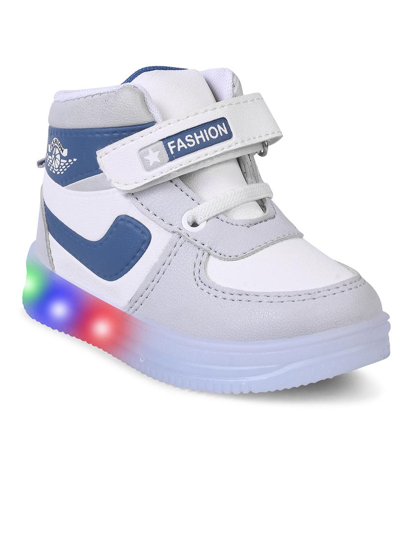 kids ankle length velcro shoes - 21746923 -  Standard Image - 1