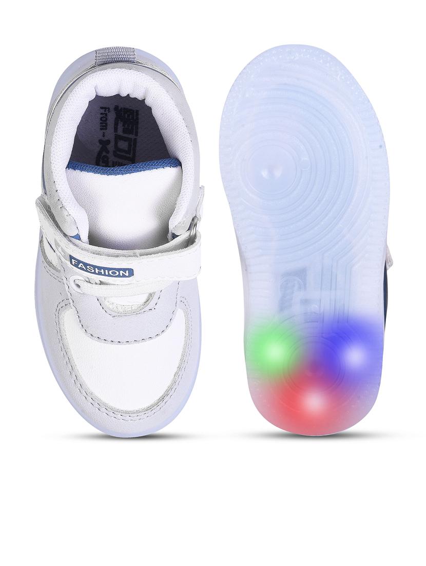 kids ankle length velcro shoes - 21746923 - Standard Image - 4