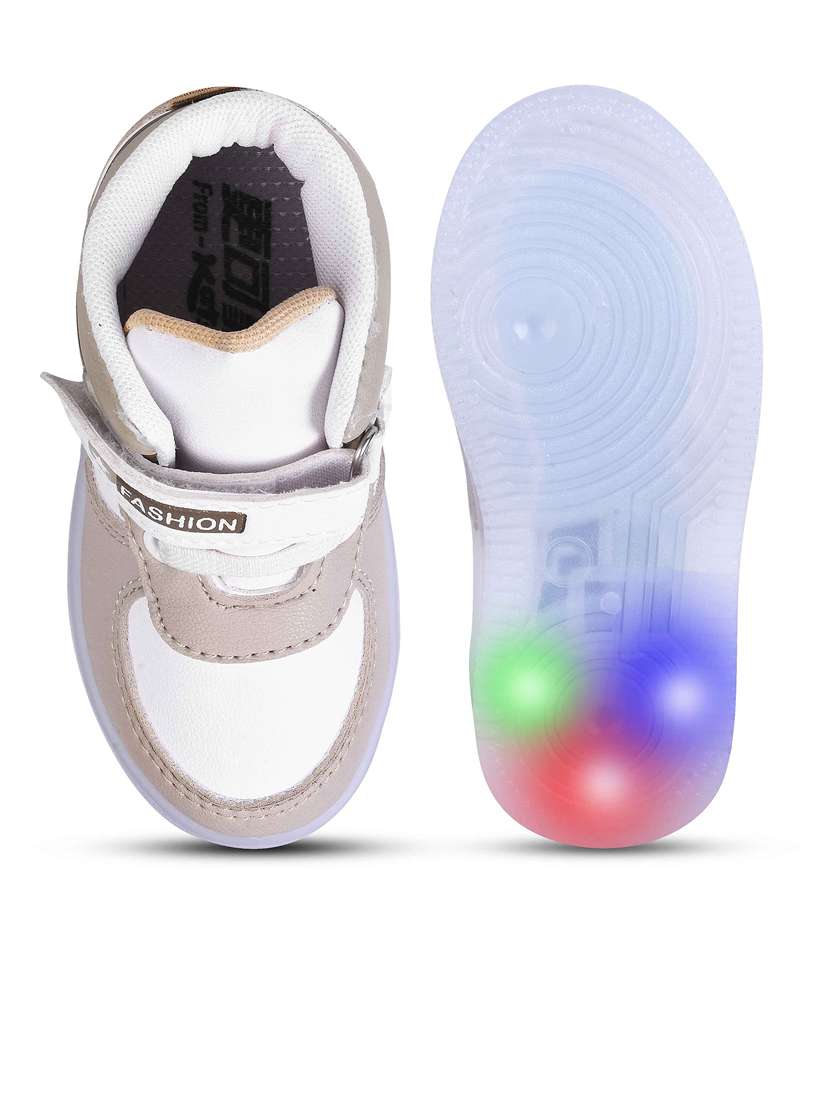 kids ankle length velcro shoes - 21746924 - Standard Image - 4