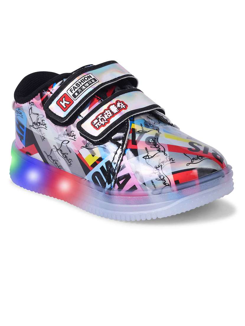 kids led shoes with velcro closure  - 21746930 -  Standard Image - 1