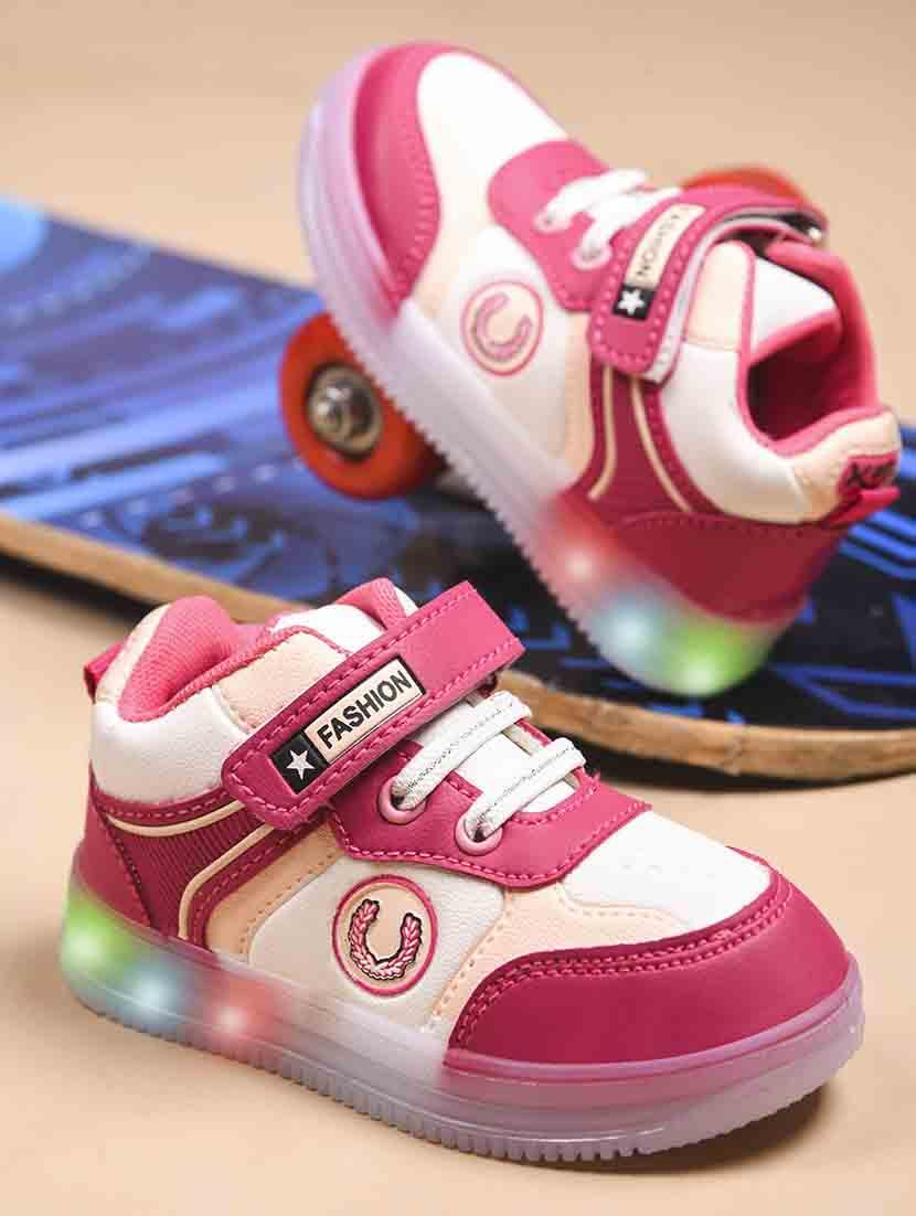 kids led shoes with velcro closure - 21746944 - Standard Image - 1
