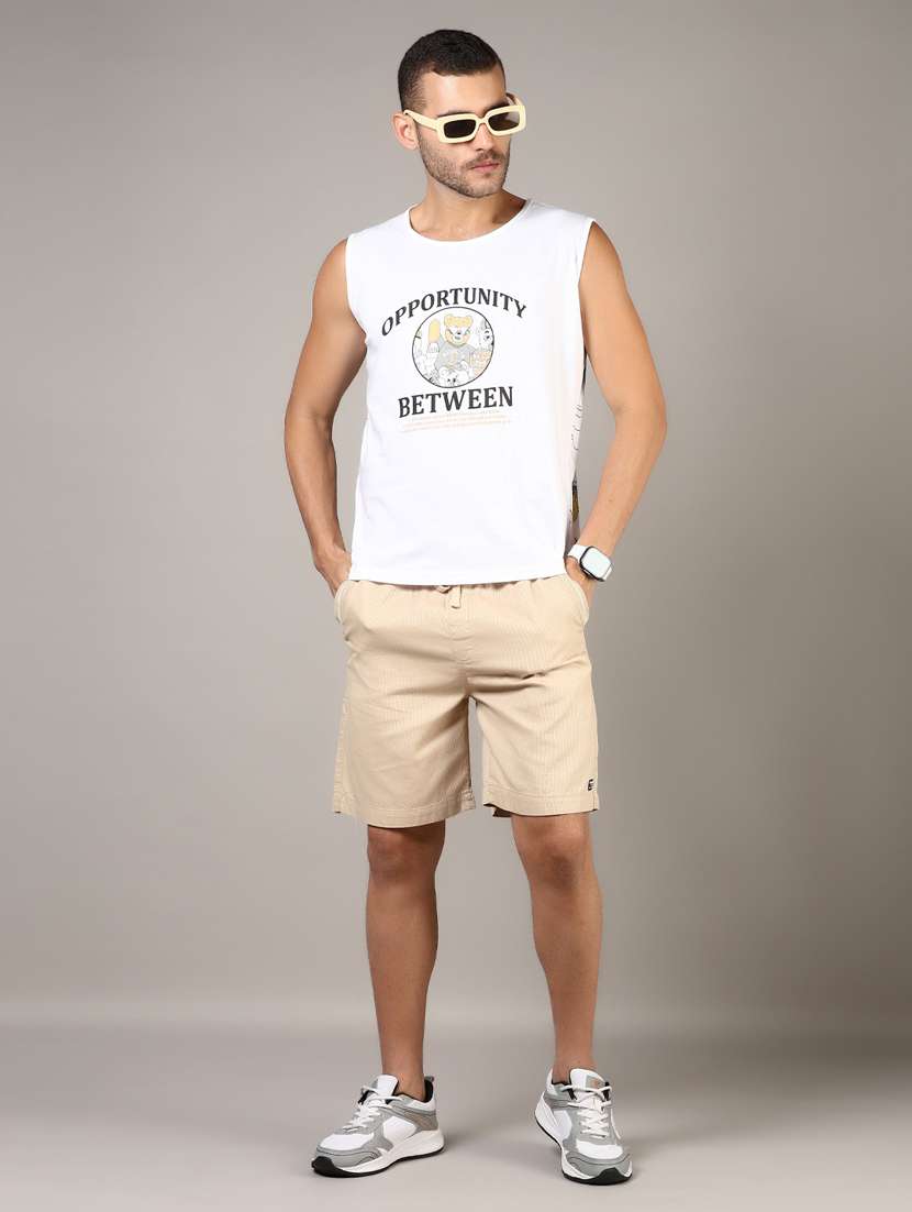 men front & back print round neck regular fit t-shirt - 21747472 -  Standard Image - 4