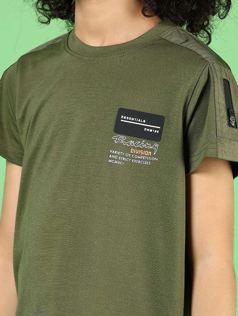 boys printed short sleeve regular fit t-shirt - 21747503 -  Standard Image - 4
