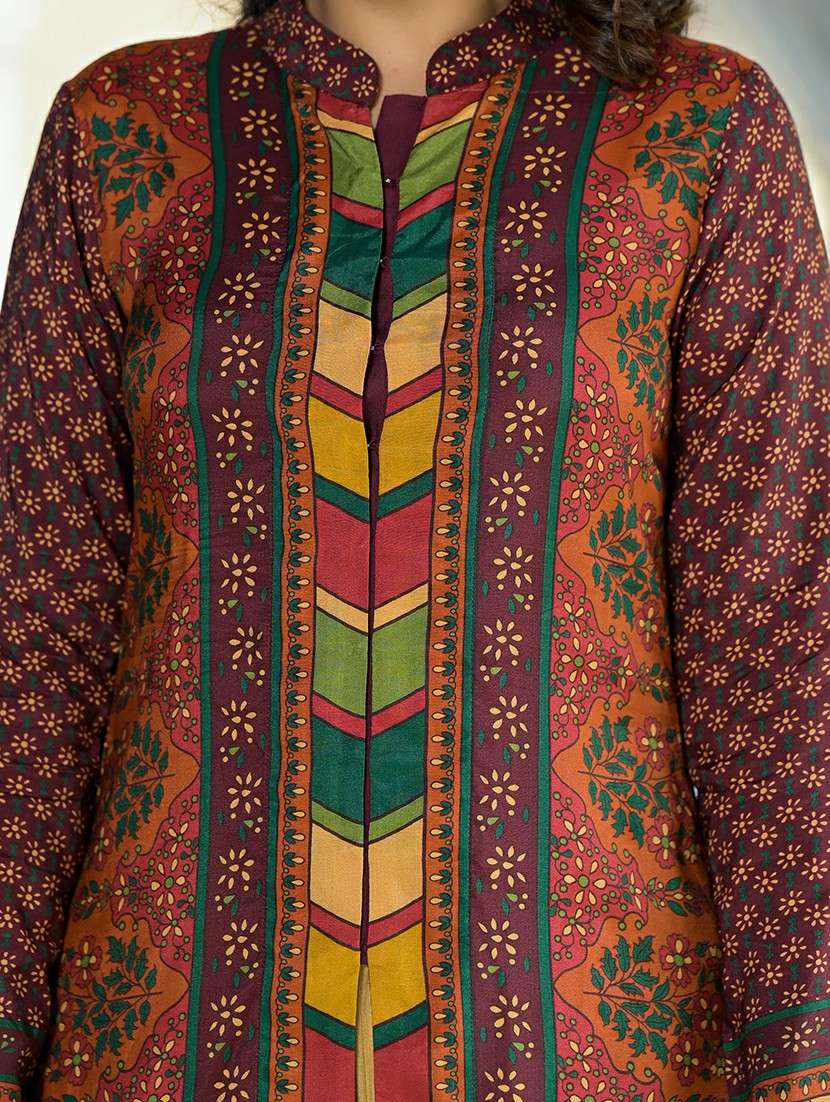 women floral print a-line tunic - 21747852 -  Standard Image - 4