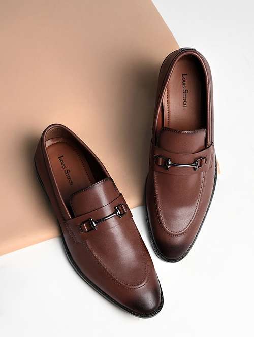 men tan slip on loafer - 21747888 -  Standard Image - 0