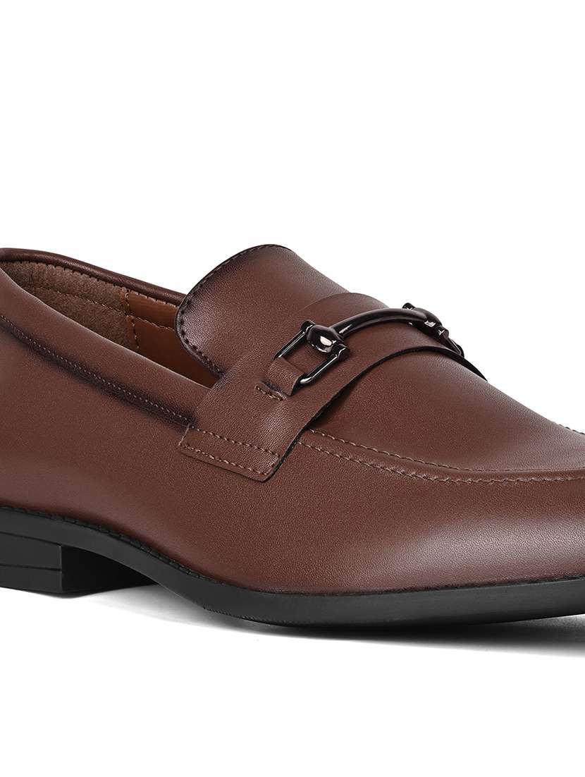 men tan slip on loafer - 21747888 -  Standard Image - 4